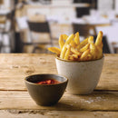 Churchill Stonecast Dip Pots Grey 4oz 85mm (Pack of 12)