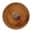 Churchill Stonecast Patina Coupe Teller, Vintage-Kupfer, 324 mm, 6 Stück