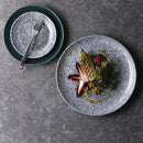 Churchill Mineral Coupe Plates Blue 288mm (Pack of 12)