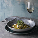 Churchill Stonecast Patina Coupe Schüsseln, rustikales Blaugrün, 40 oz, 248 mm, 12 Stück