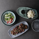 Churchill Mineral Oval Chefs Plate Green 299x150mm (Pack of 12)