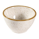 Churchill Stonecast Dip Pots Barley White 2oz 70mm (12er Pack)