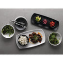 Churchill Menu Shades Caldera Rectangular Plates Chalk White 190 x 355mm