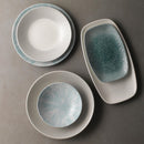 Churchill Raku Oblong Chef Plates Jade Green 157 x 237mm (Pack of 12)
