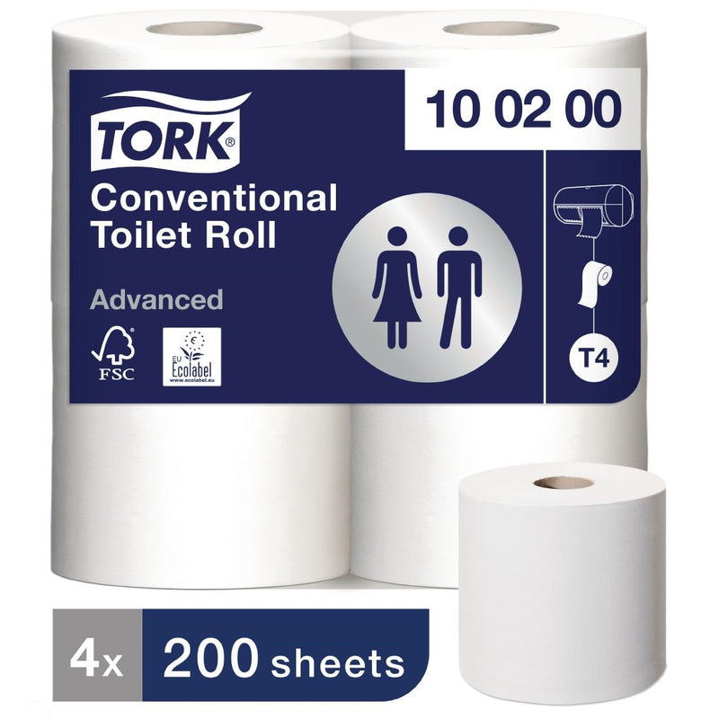 Tork Advanced herkömmliche Toilettenpapierrollen (36 Stück)