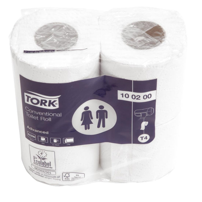 Tork Advanced herkömmliche Toilettenpapierrollen (36 Stück)