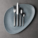 Churchill Studio Prints Raku Triangular Plates Topaz Blue 356mm (Pack of 6)