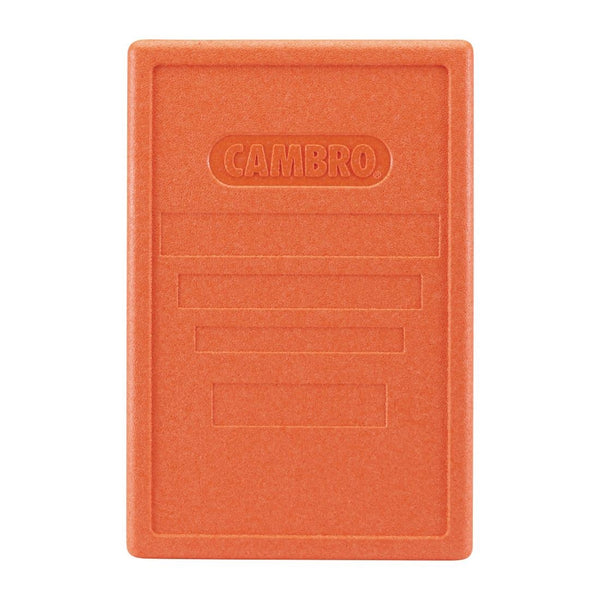 Cambro Deckel für isolierten Lebensmittelbehälter, Orange