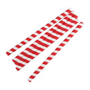 Fiesta Compostable Paper Smoothie Straws Red Stripes (Pack of 250)