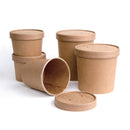 Fiesta Compostable Soup Containers 98mm 455ml / 16oz (Pack of 500)