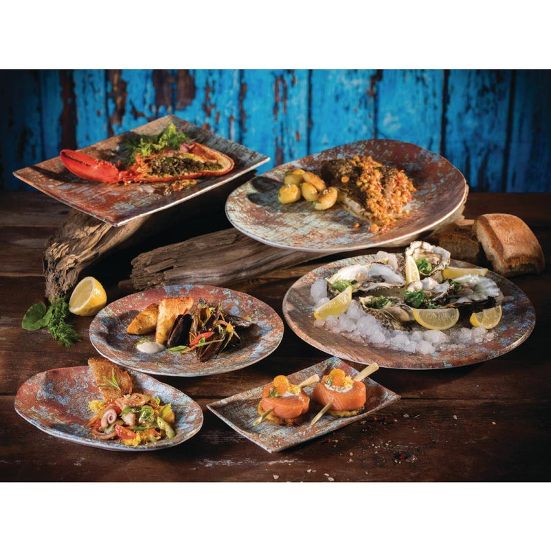 APS Aquaris Rectangular Platter 210 x 130mm