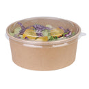 Fiesta Compostable Round Kraft Salad Bowls 750ml / 26oz (Pack of 300)