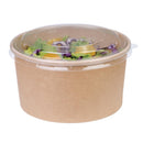 Fiesta Compostable Round Kraft Salad Bowls 1000ml / 35oz (Pack of 300)