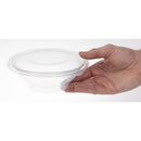 Faerch Contour Recycelbare Feinkostschalen mit Deckel, 500 ml/17 oz (200 Stück)