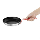 Hygiplas Non-Stick Teflon Aluminium Platinum Plus Frying Pan with Red Handle 200mm