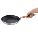 Hygiplas Non-Stick Teflon Aluminium Platinum Plus Frying Pan with Red Handle 240mm
