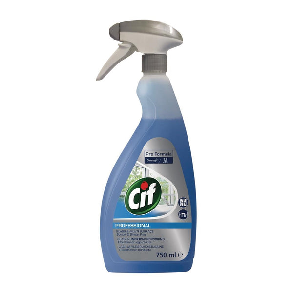 Cif Pro Formula Window and Multi-Surface Cleaner Ready To Use 750ml