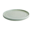 Olympia Cavolo Flat Round Plates Spring Green 220mm (Pack of 6)
