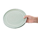 Olympia Cavolo Flat Round Plates Spring Green 220mm (Pack of 6)
