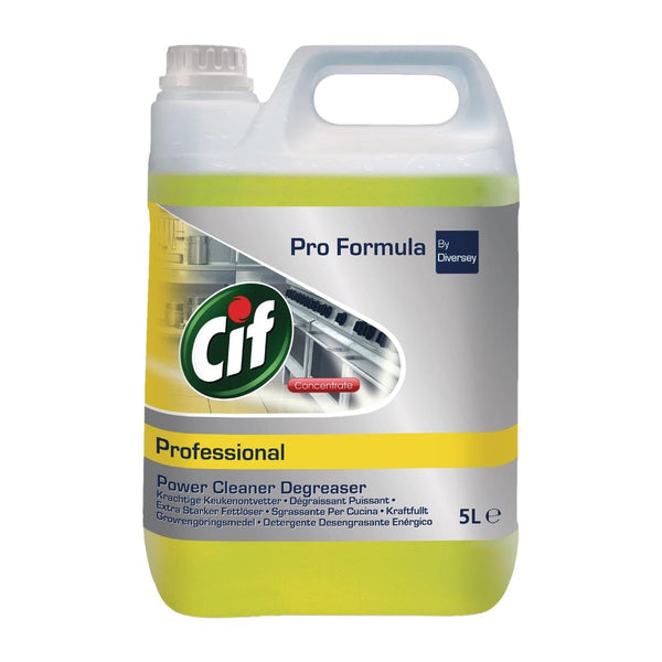 Cif Pro Formula Power Kitchen Degreaser Concentrate 5Ltr