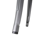 Bolero Bistro-Bartisch mit Holzplatte aus Gun Metal