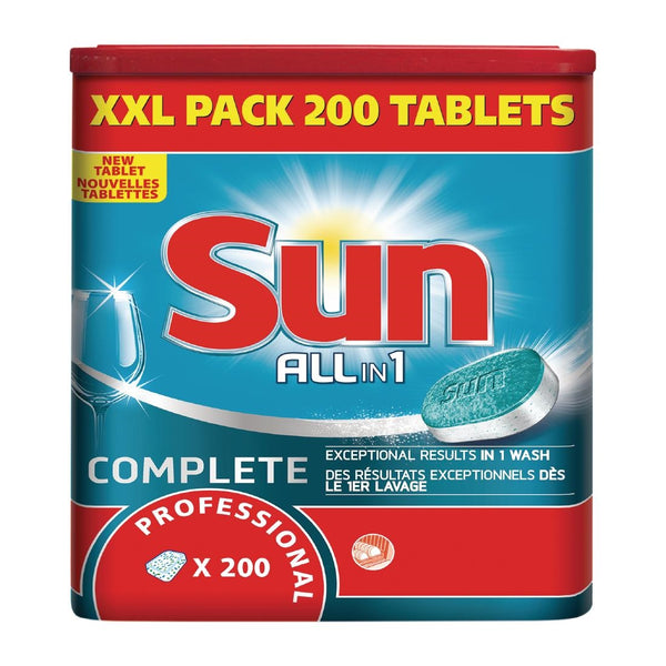 Sun Professional All-in-One-Geschirrspüler-Tabs (200er-Pack)