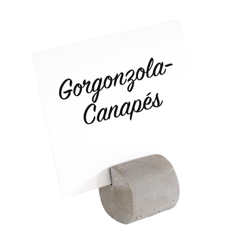 APS Concrete Effect Table Stand Round (Pack of 4)