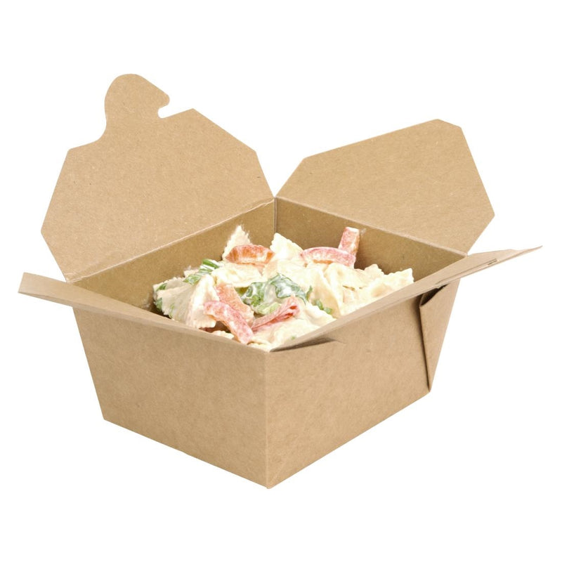 Fiesta Compostable Paperboard Food Cartons 600ml / 21oz (Pack of 400)