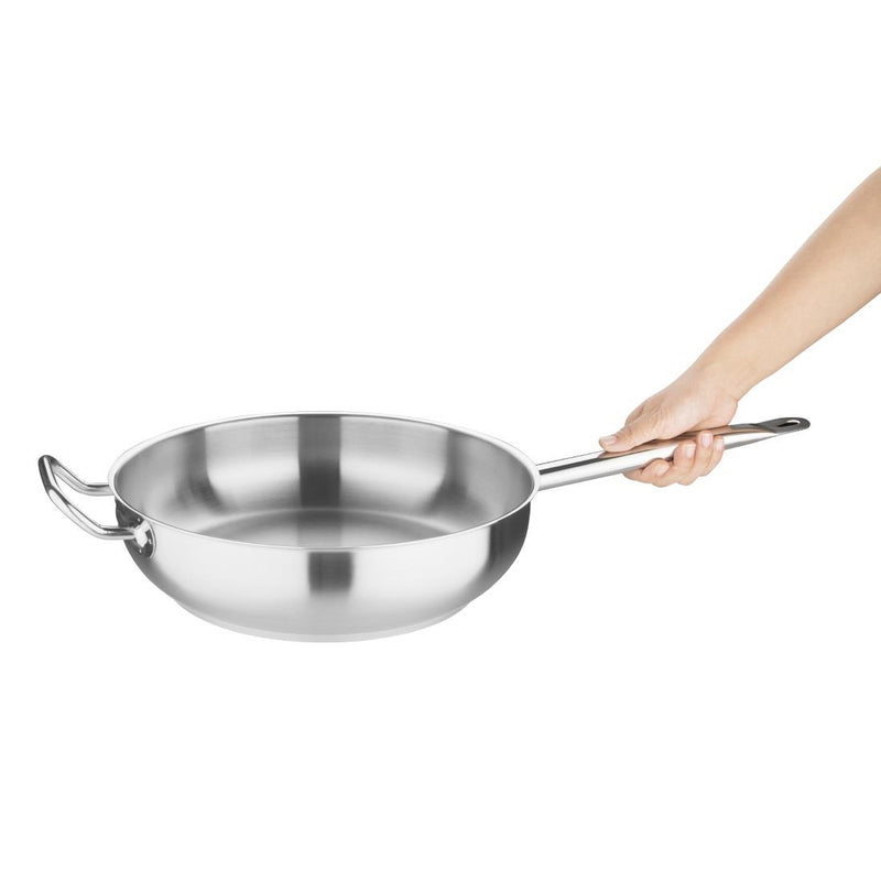Vogue Stainless Steel Sauté Pan 300mm