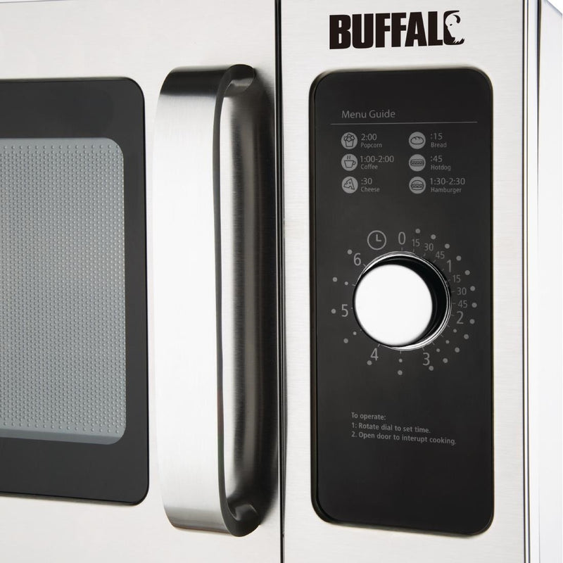 Manueller kommerzieller Mikrowellenherd von Buffalo, 25 l, 1000 W