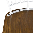 Bolero Scandi Side Chairs White (Pack of 2)