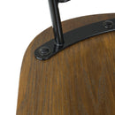 Bolero Scandi Beistellstühle Schwarz (2er-Pack)