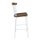 Bolero Scandi High Stools White (Pack of 2)