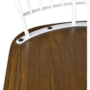 Bolero Scandi High Stools White (Pack of 2)