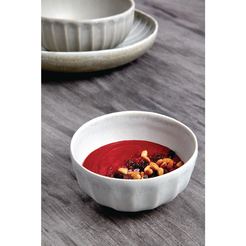 Olympia Corallite Deep Bowls Concrete Grey 150mm (Pack of 6)