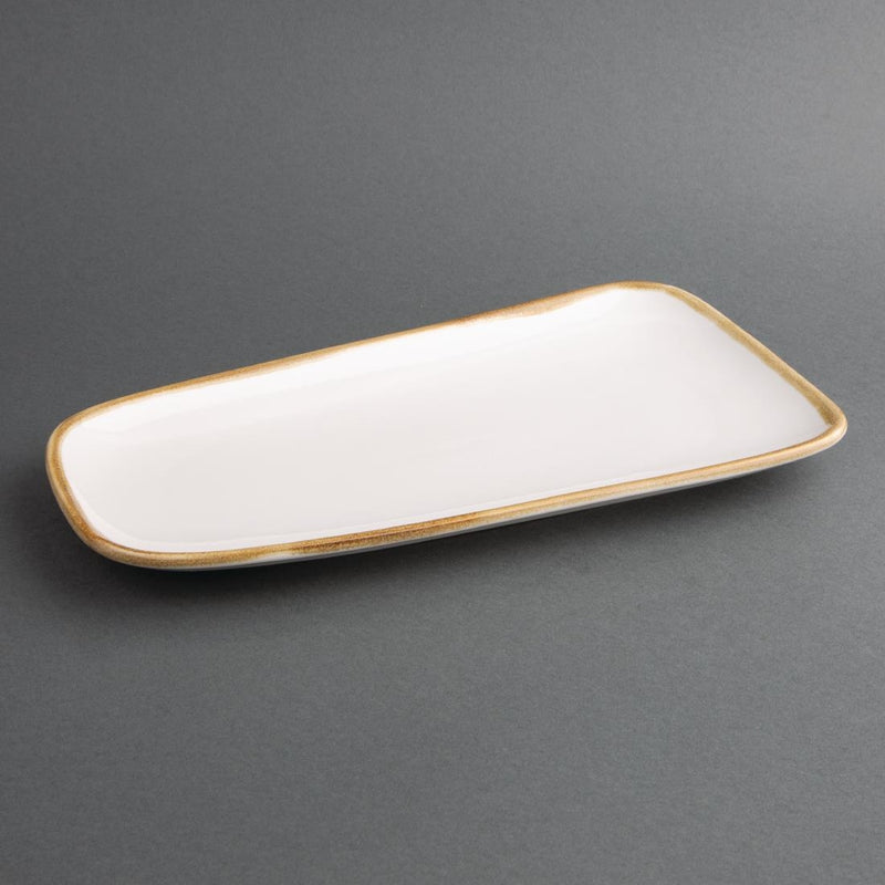 Olympia Kiln Platter Chalk 295mm (Pack of 4)