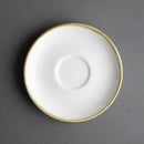 Olympia Kiln 230 ml Tassen-Untertasse Kreide 140 mm (6er-Pack)