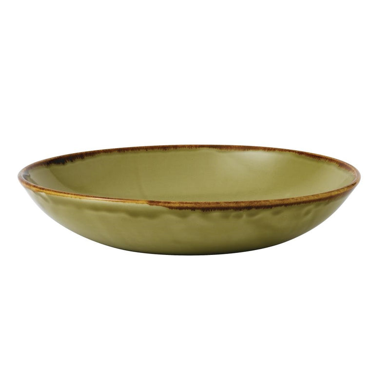 Dudson Harvest Evolve Coupe Bowls Green 248mm (Pack of 12)