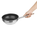 Vogue Non-stick Teflon Stainless Steel Platinum Plus Sauté Pan 200mm