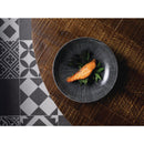 Churchill Studio Prints Agano Coupe Bowls Black 248mm (Pack of 12)