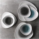 Churchill Studio Prints Raku Triangle Plates Jade Green 192mm (Pack of 12)