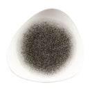 Churchill Studio Prints Raku Triangle Plates Quartz Black 192mm (Pack of 12)