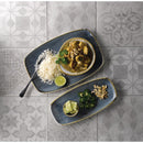 Churchill Stonecast No. 2 Oblong Chefs Plates 269 x 127mm Blueberry (Pack of 12)