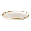 Churchill Stonecast Walled Chefs Plates Barley White 260mm (Pack of 6)