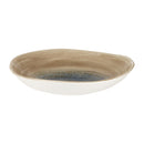 Churchill Stonecast Aqueous Organic Round Bowls Bayou Taupe 253mm (Pack of 12)