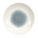 Churchill Isla Center Print Deep Coupe Teller, Topasblau, 255 mm, 12 Stück