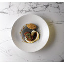 Churchill Bamboo Centre Print Deep Coupe Plates Quartz Black 255mm (Pack of 12)