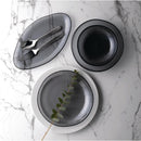 Churchill Bamboo Organic Glass Bowls Dusk 170mm (Pack of 6)