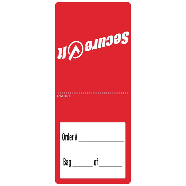 SecureIt Manipulationssichere, entfernbare Etiketten für Lebensmittelverpackungen, groß (2 x 250 Stück)