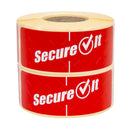 SecureIt manipulationssichere, entfernbare Etiketten für Lebensmittelverpackungen, klein (2 x 250 Stück)